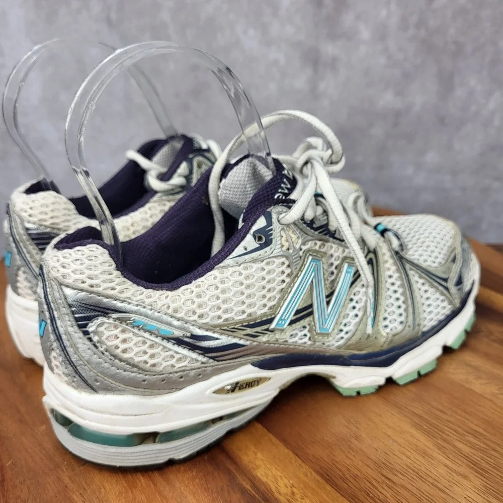 New Balance 759‎ Running Shoes Womens 6 B Silver Blue Sneakers Trainers WR759BN